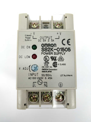 OMRON S82K-01505 Power Supply