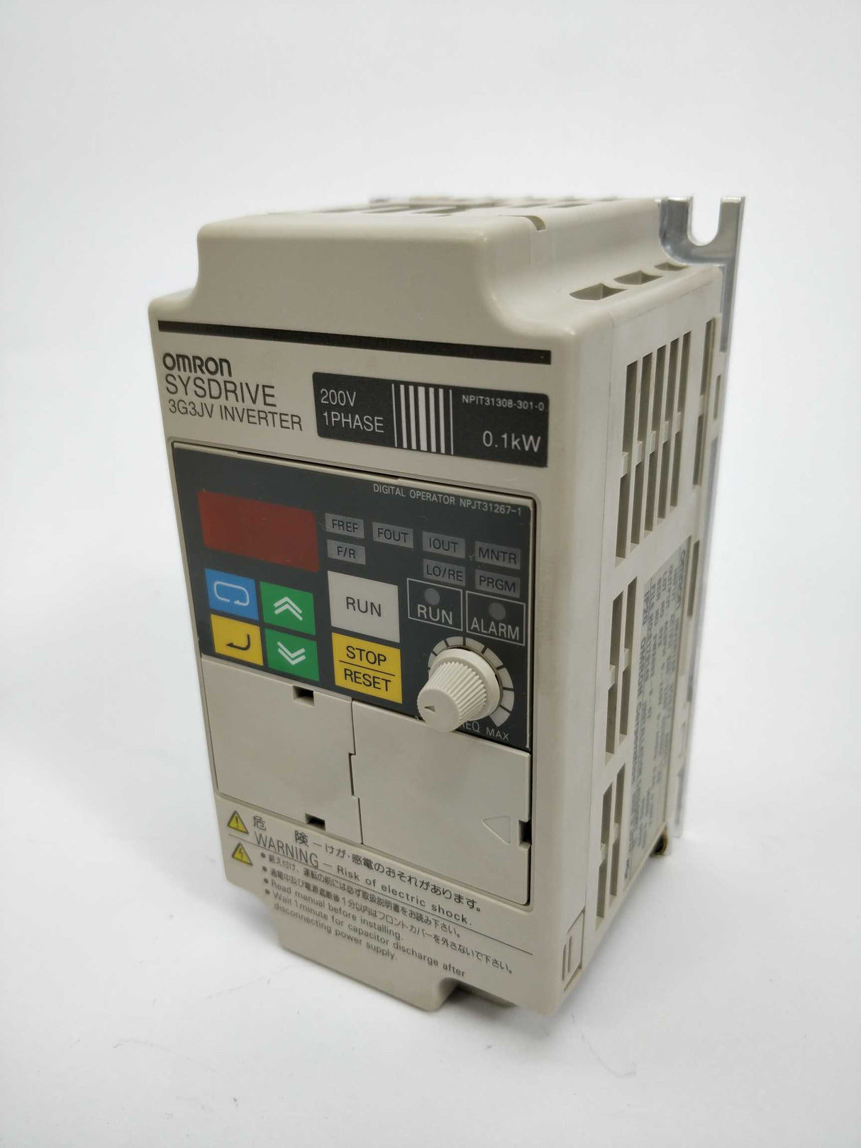 OMRON 3G3JV-AB001 SYSDRIVE 3G3JV Inverter 0.1kW 0-400Hz