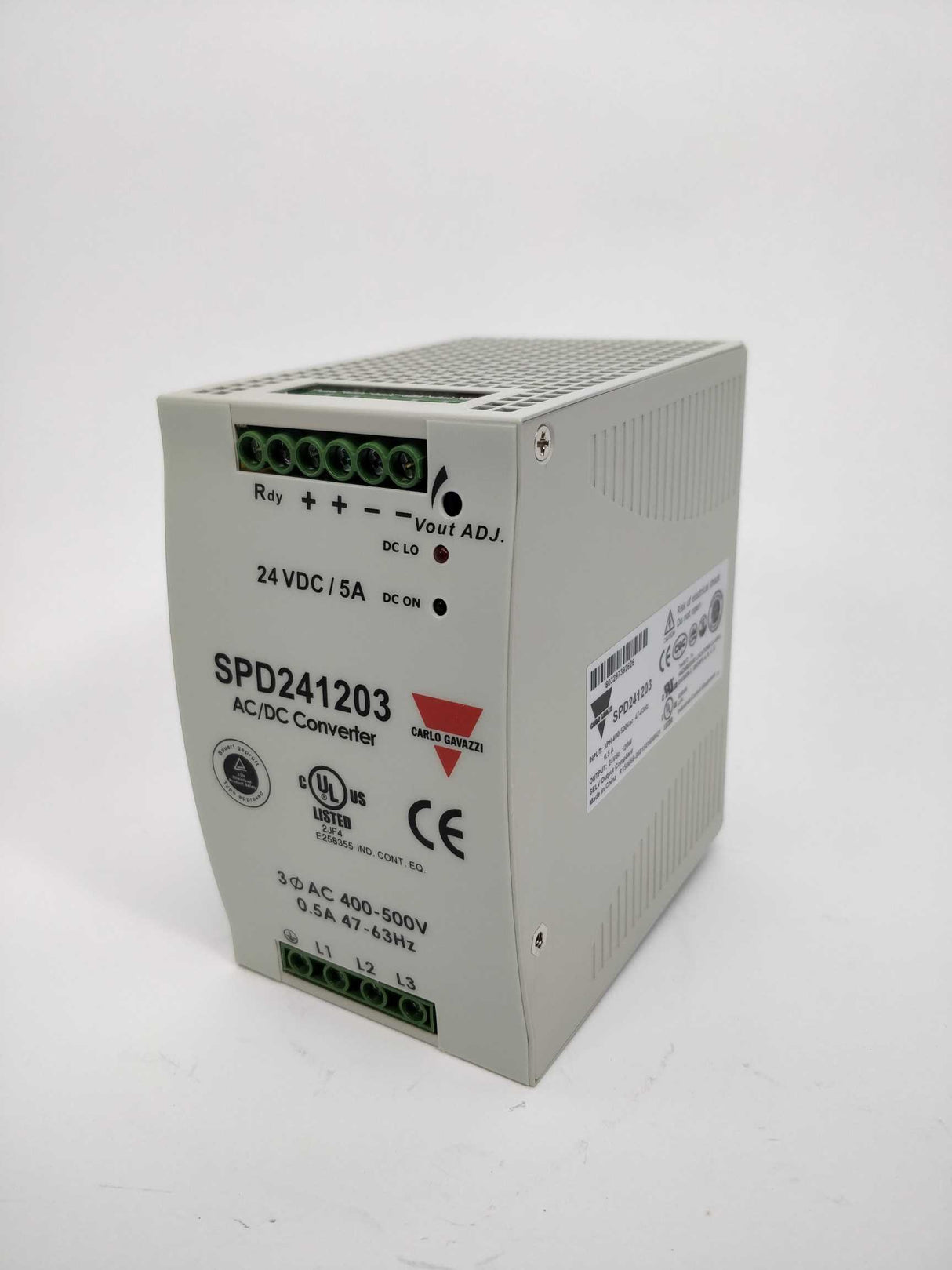 Carlo Gavazzi SPD241203 AC/DC converter 24VDC 120W