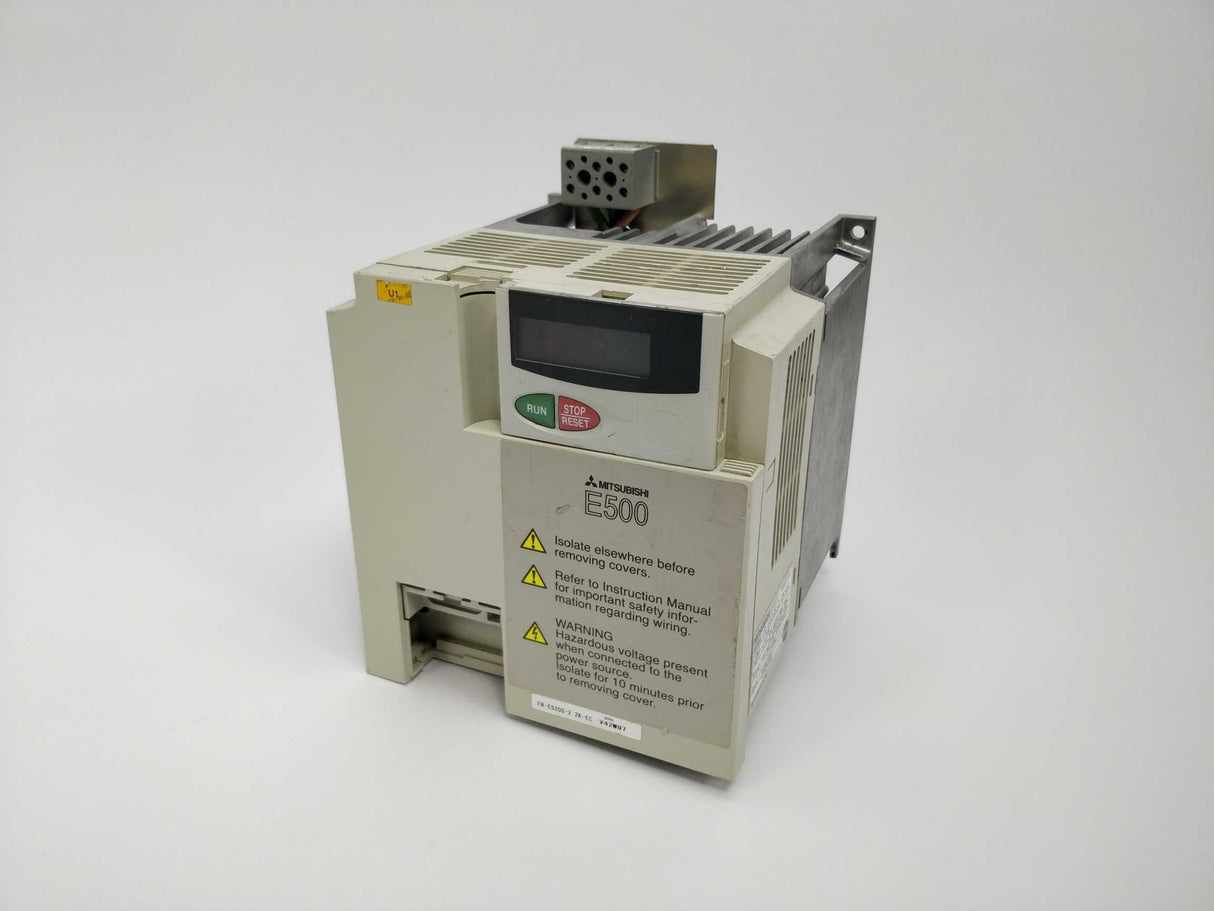 Mitsubishi FR-E520S-2.2K-EC Inverter with FR-PA02-02 2.2kW 0.2-400Hz