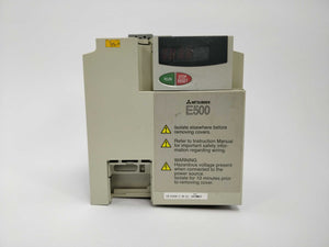 Mitsubishi FR-E520S-2.2K-EC Inverter with FR-PA02-02 2.2kW 0.2-400Hz