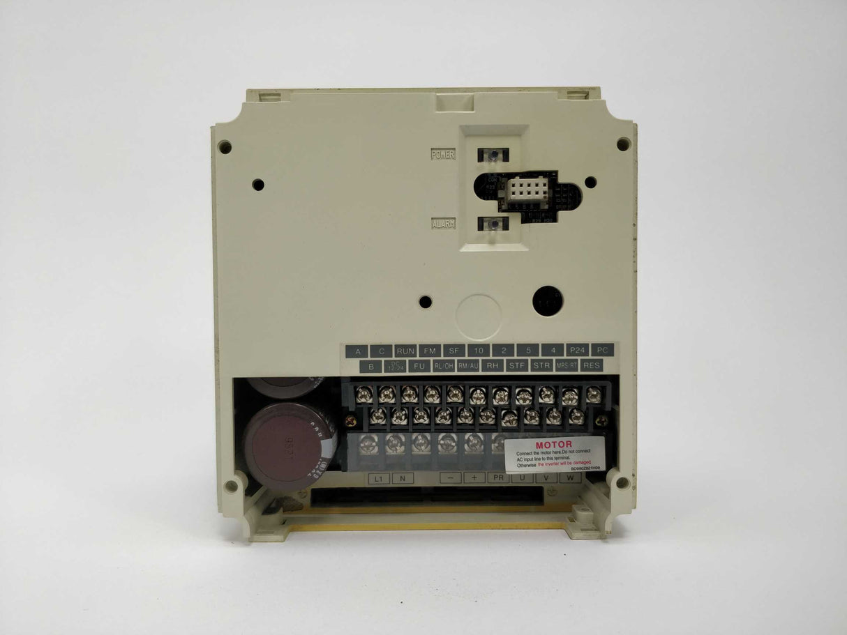 Mitsubishi FR-A024-S0.75K-EC Inverter with FR-PU03E 0.75kW 0.2-400Hz