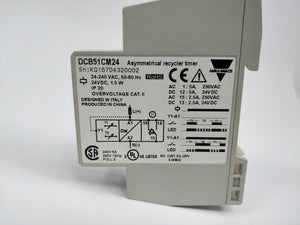 Carlo Gavazzi DCB51CM24 Asymmetrical recycler timer 24 VDC