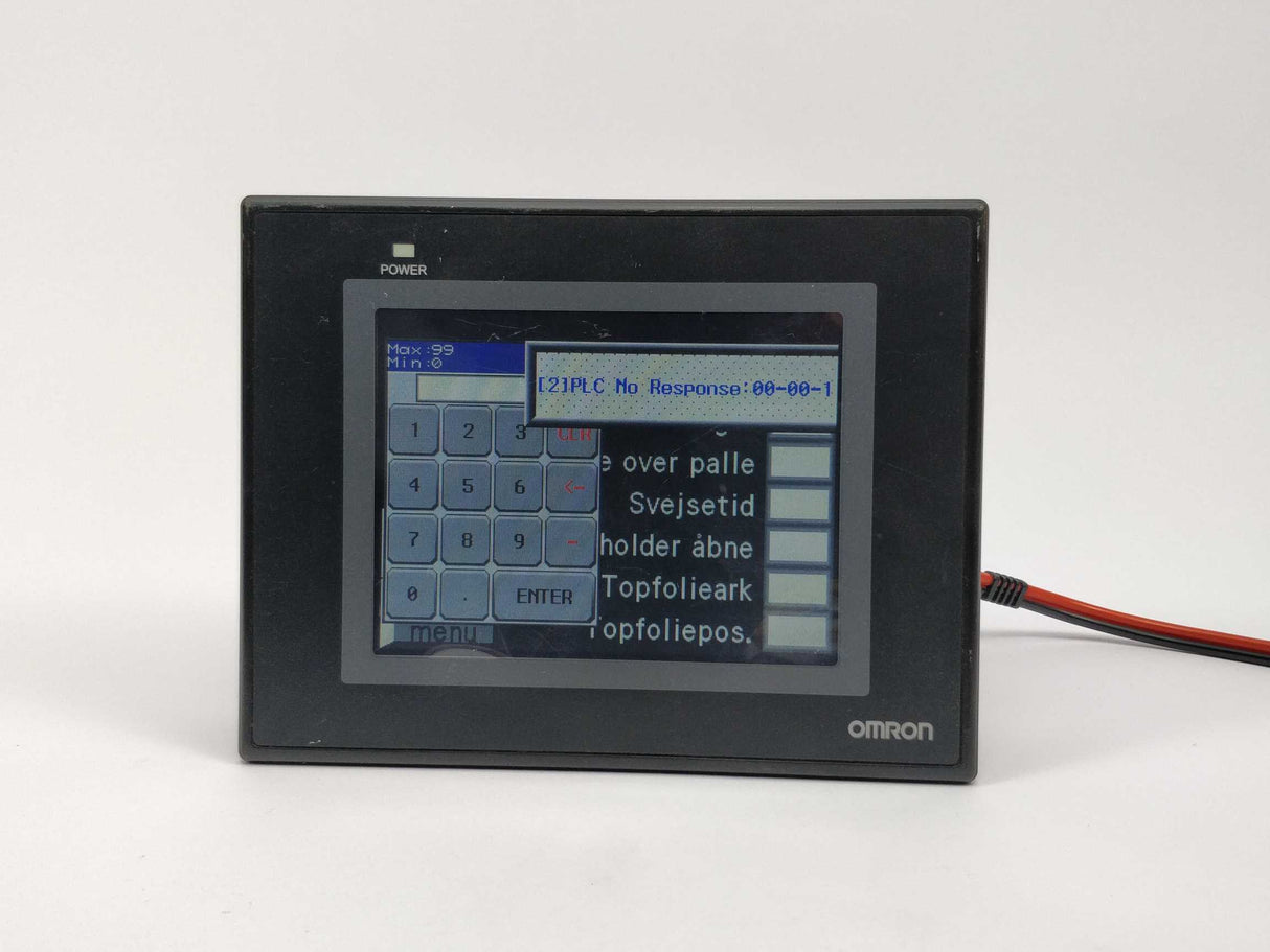 OMRON NB5Q-TWOOB Interactive Display Ver. 1.1