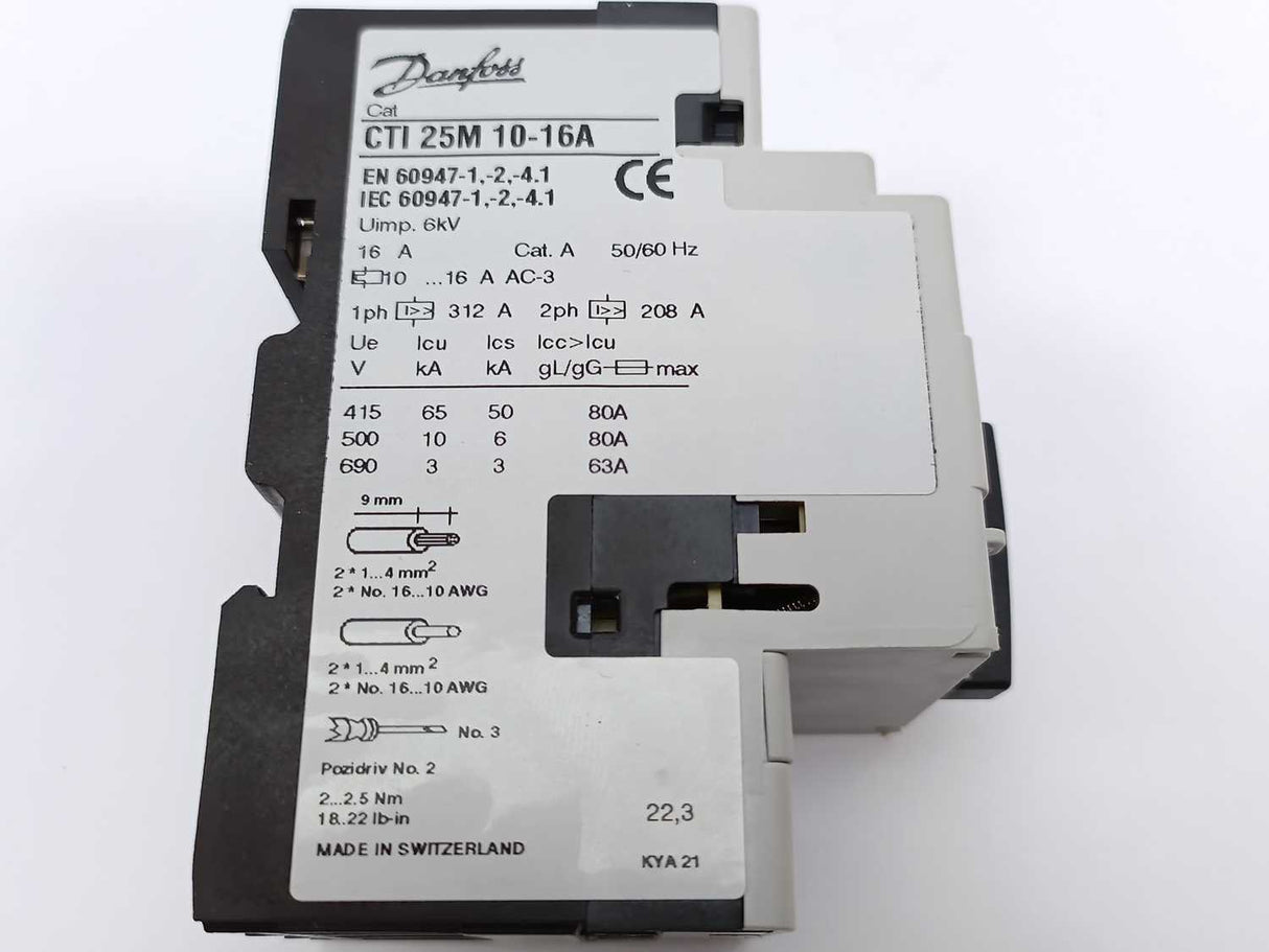 Danfoss 047B3150 CTI 25M 10-16A