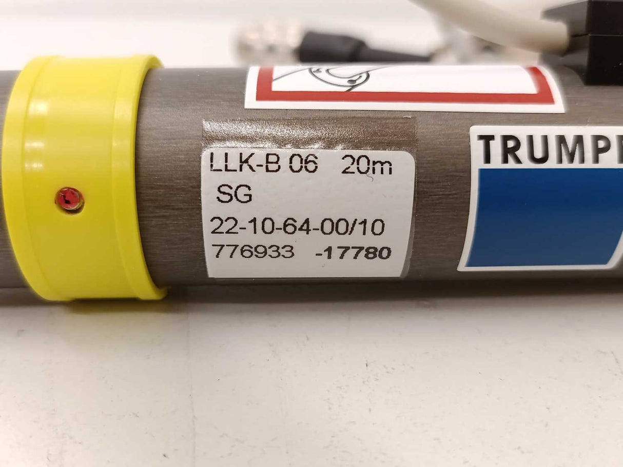 TRUMPF 776933 LLK-B 06 20m SG Fiber Optic Laser Cable 22-10-64-00/10