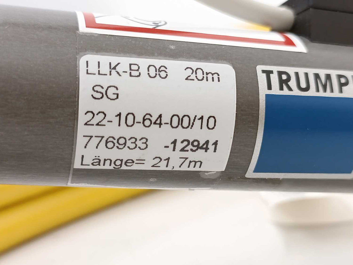 TRUMPF 776933 LLK-B 06 20m SG Fiber Optic Laser Cable 22-10-64-00/10