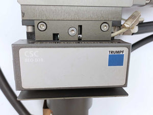 TRUMPF 200 AQ VIS Laser Head w/ Other components