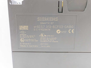 Siemens 6ES7313-6CF03-0AB0 Simatic S7