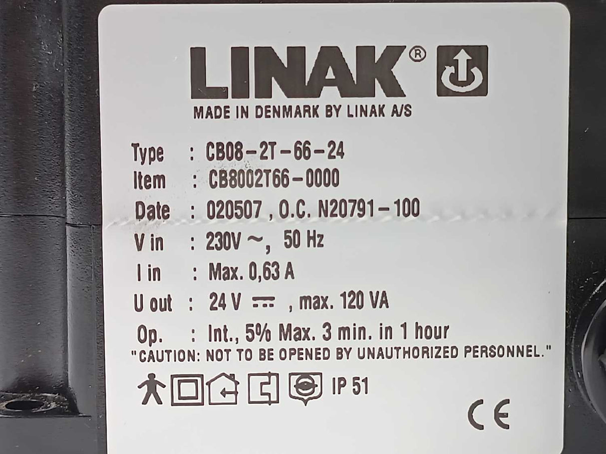 LINAK CB8002T66-0000 CB08-2T-66-24 controler box