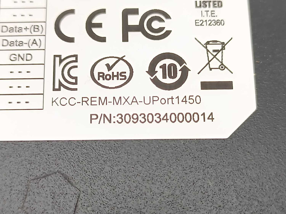 Moxa 3093034000014 UPort 1450 USB to Serial Converter