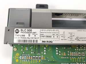 AB 1747-L532 Ser. D, SLC 500 Processor unit