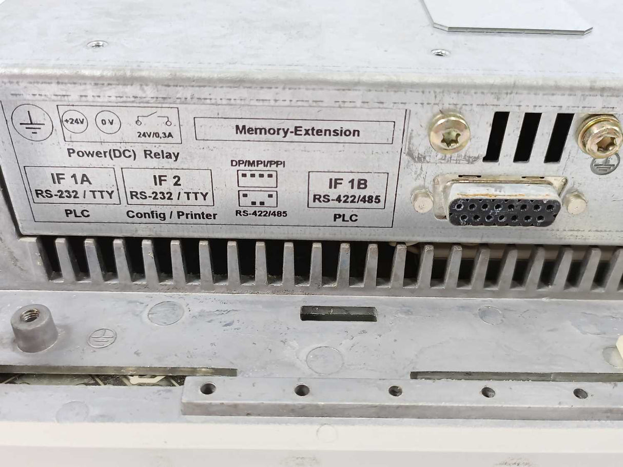 Siemens 6AV3627-1LK00-1AX0 OPERATOR PANEL OP27 STN COLOR LC DISPLAY