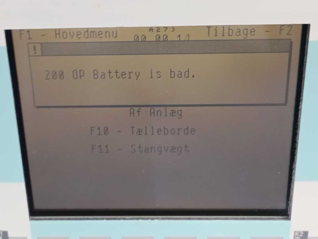 Siemens 6AV3627-1LK00-1AX0 OPERATOR PANEL OP27 STN COLOR LC DISPLAY