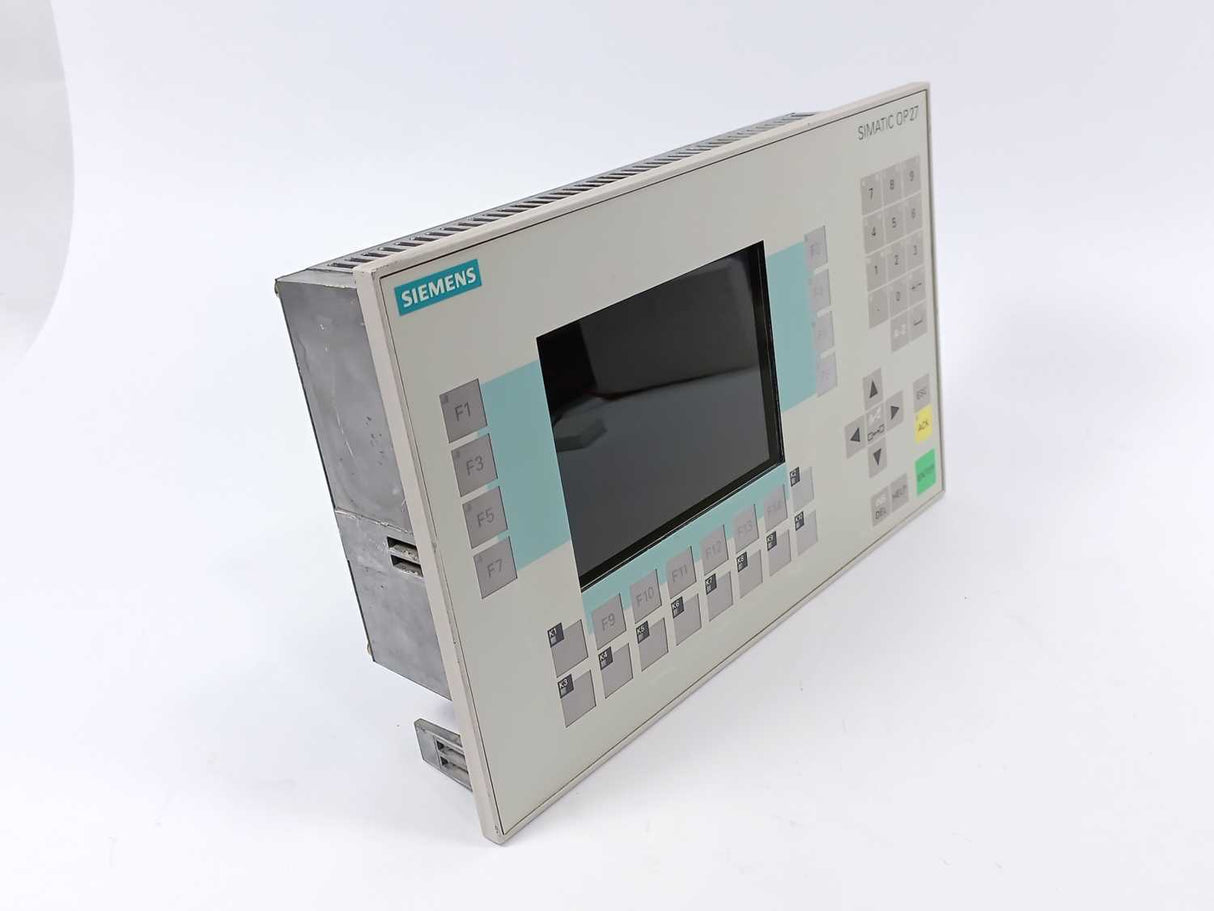 Siemens 6AV3627-1LK00-1AX0 OPERATOR PANEL OP27 STN COLOR LC DISPLAY