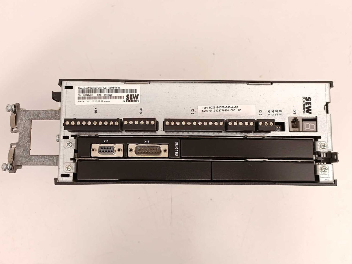 SEW-EURODRIVE  MDX61B0075-5A3-4-00 08279624 Movidrive w/ MDX61B-00 Control Unit