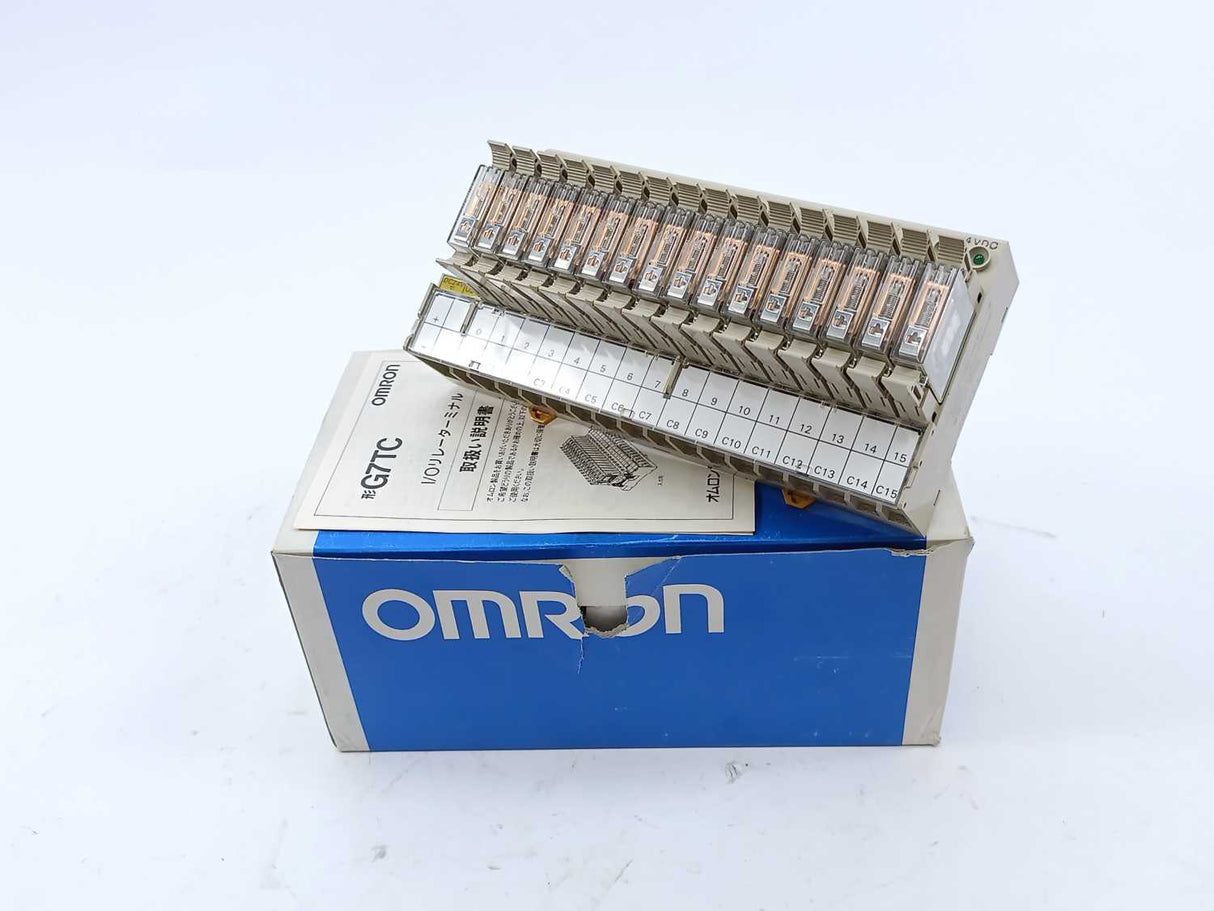 OMRON G7TC-OC16 24VDC Logic level signal each, (For relay type G7T-1112S)