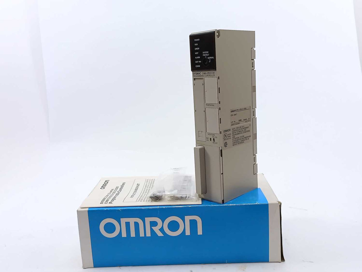 OMRON CVM1-CPU11-EV2 CPU UNIT SYSMAC PROGRAMMABLE CONTROLLER