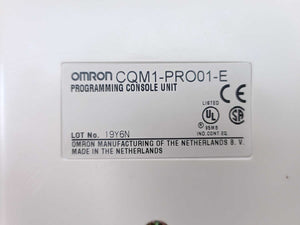 OMRON CQM1-PRO01-E PROGRAMMING CONSOLE UNIT