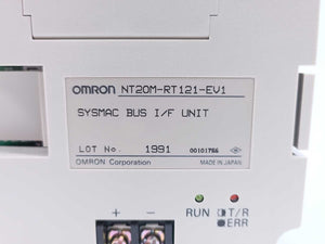 OMRON NT20M-RT121-EV1 SYSMAC BUS I/F UNIT