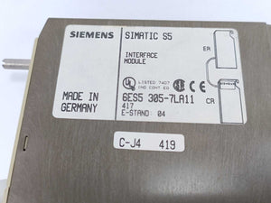 Siemens 6ES5305-7LA11 Simatic S5 Interface Module