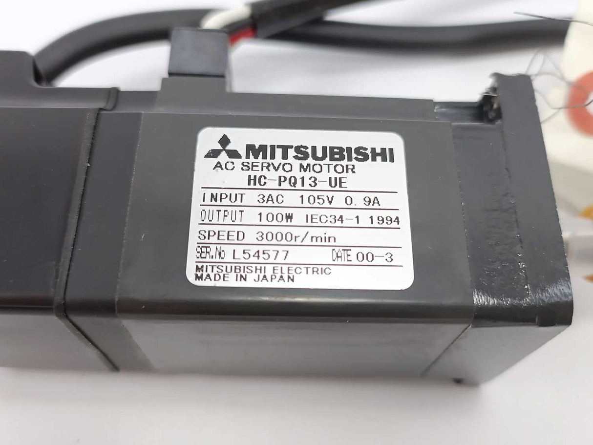 Mitsubishi HC-PQ13-UE AC Servo Motor