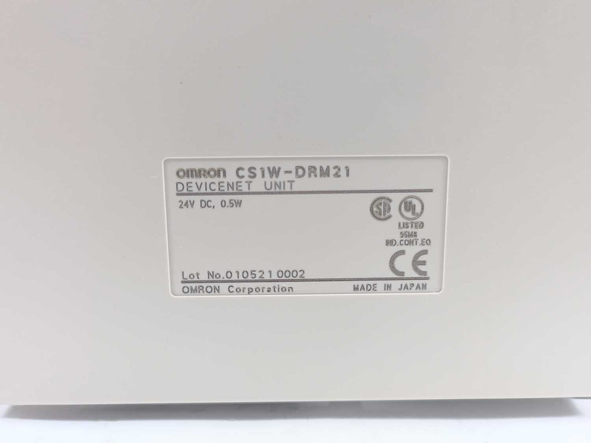 OMRON CS1W-DRM21 Devicenet unit 24VDC 0.5W