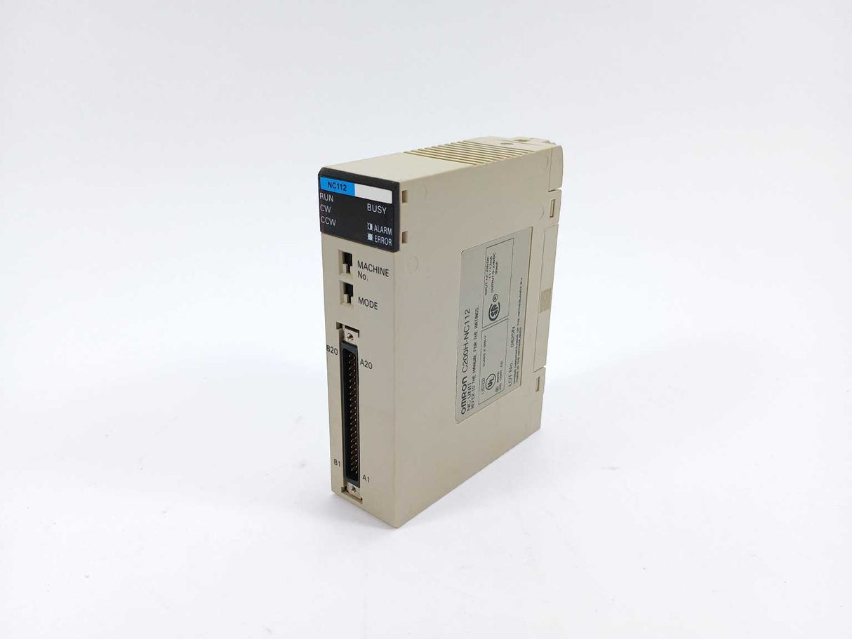 OMRON C200H-NC112 NC UNIT INPUT 12-24VDC