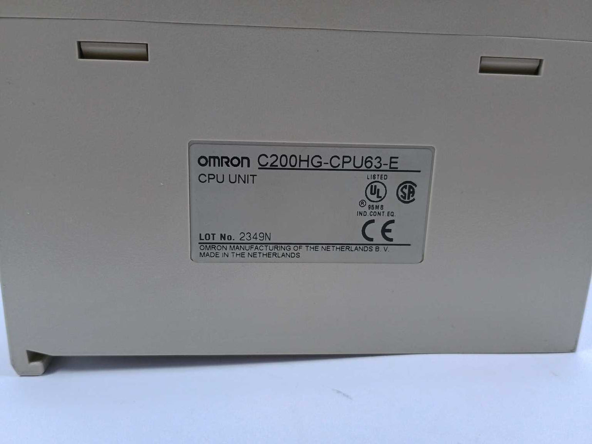 OMRON C200HG-CPU63-E CPU UNIT