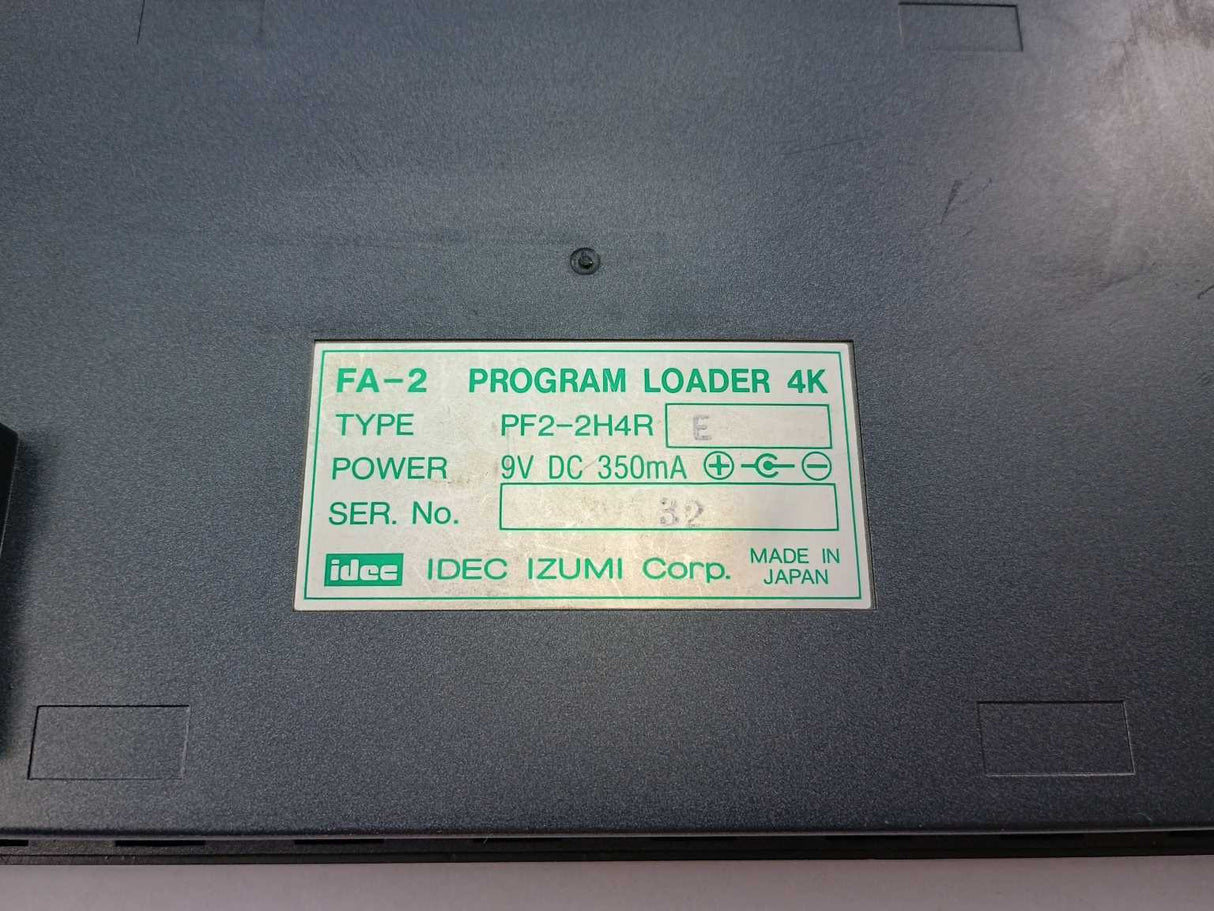 Idec PF2-2H4R"E" FA-2 PROGRAM LOADER 4K