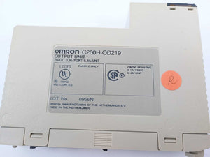 OMRON C200H-OD219 Output Unit 24VDC