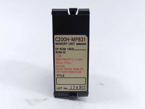 OMRON C200H-MP831 Memory Unit EP-ROM 16KB