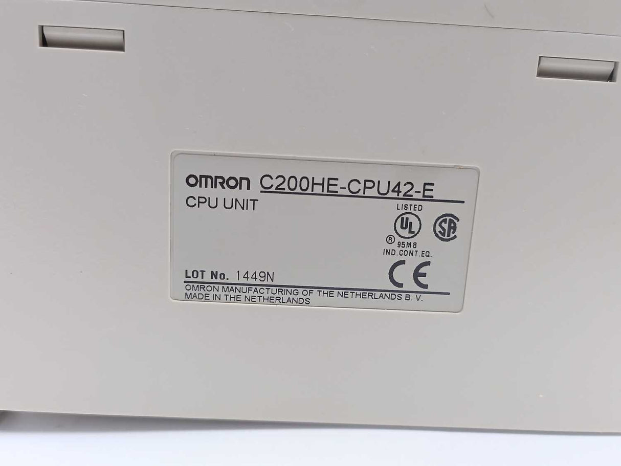 OMRON C200HE-CPU42-E CPU Unit