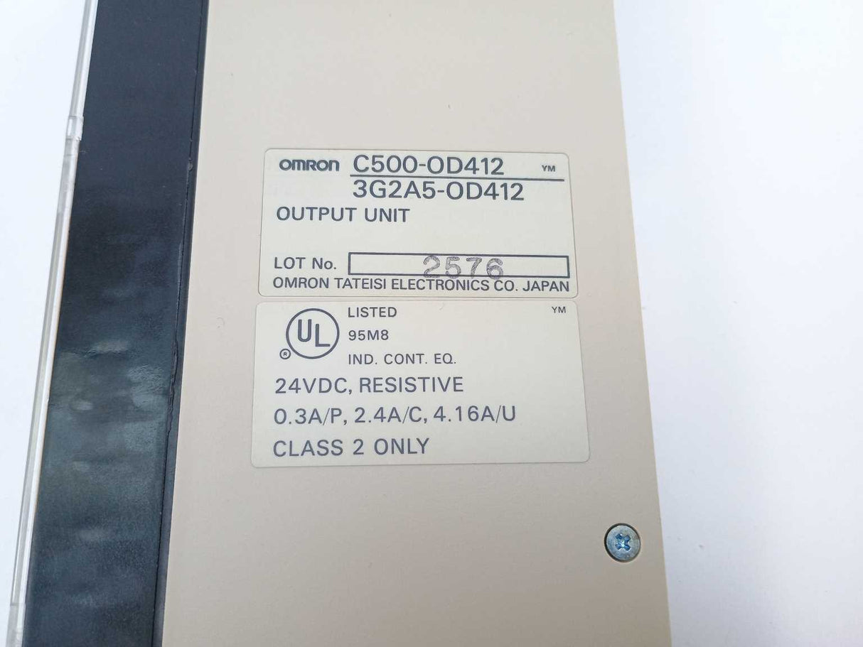 OMRON 3G2A5-OD412 C500-0D412 Output unit