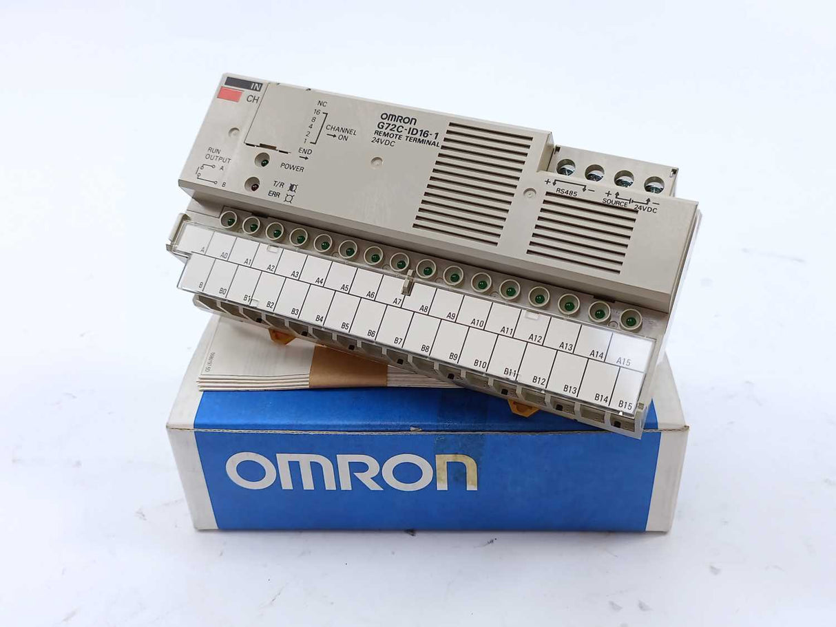 OMRON G72C-ID16-1 REMOTE TERMINAL 24VDC