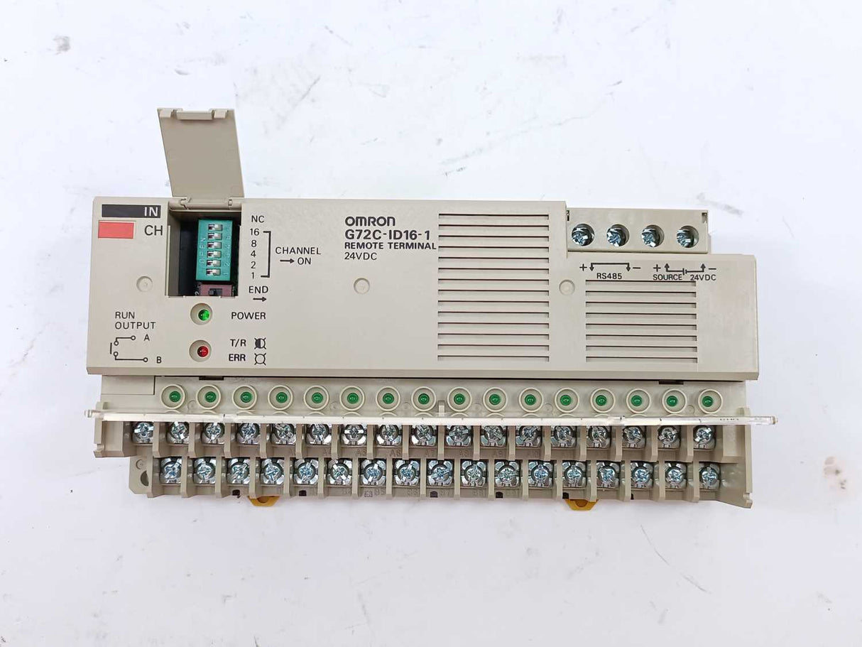 OMRON G72C-ID16-1 REMOTE TERMINAL 24VDC