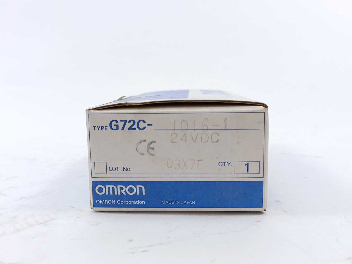 OMRON G72C-ID16-1 REMOTE TERMINAL 24VDC