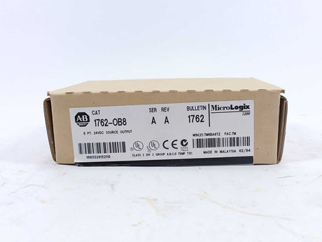 AB 1762-OB8 Source Output Module Ser.A Rev.A