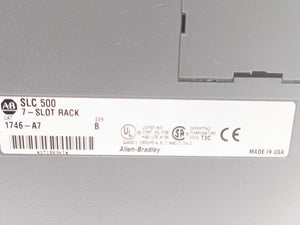 AB 1746-A7 Ser. B 7-Slot Rack