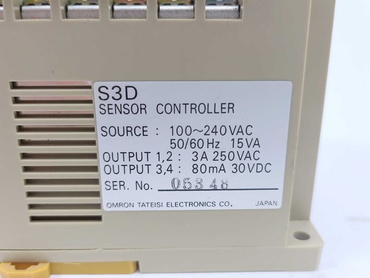 OMRON S3D Sensor Controller