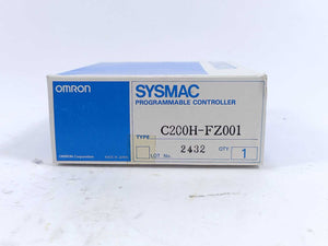 OMRON C200H-FZ001 SYSMAC Programmable Controller