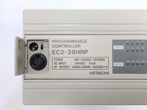 HITACHI EC2-28HRP PROGRAMMABLE CONTROLLER