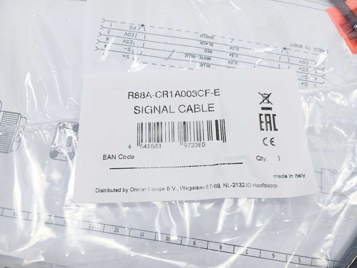 OMRON R88A-CR1A003CF-E SIGNAL CABLE