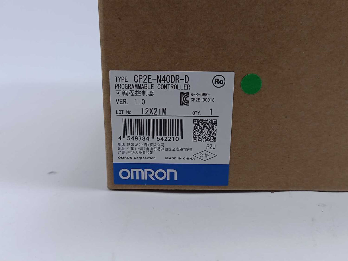 OMRON CP2E-N40DR-D Programmable controller