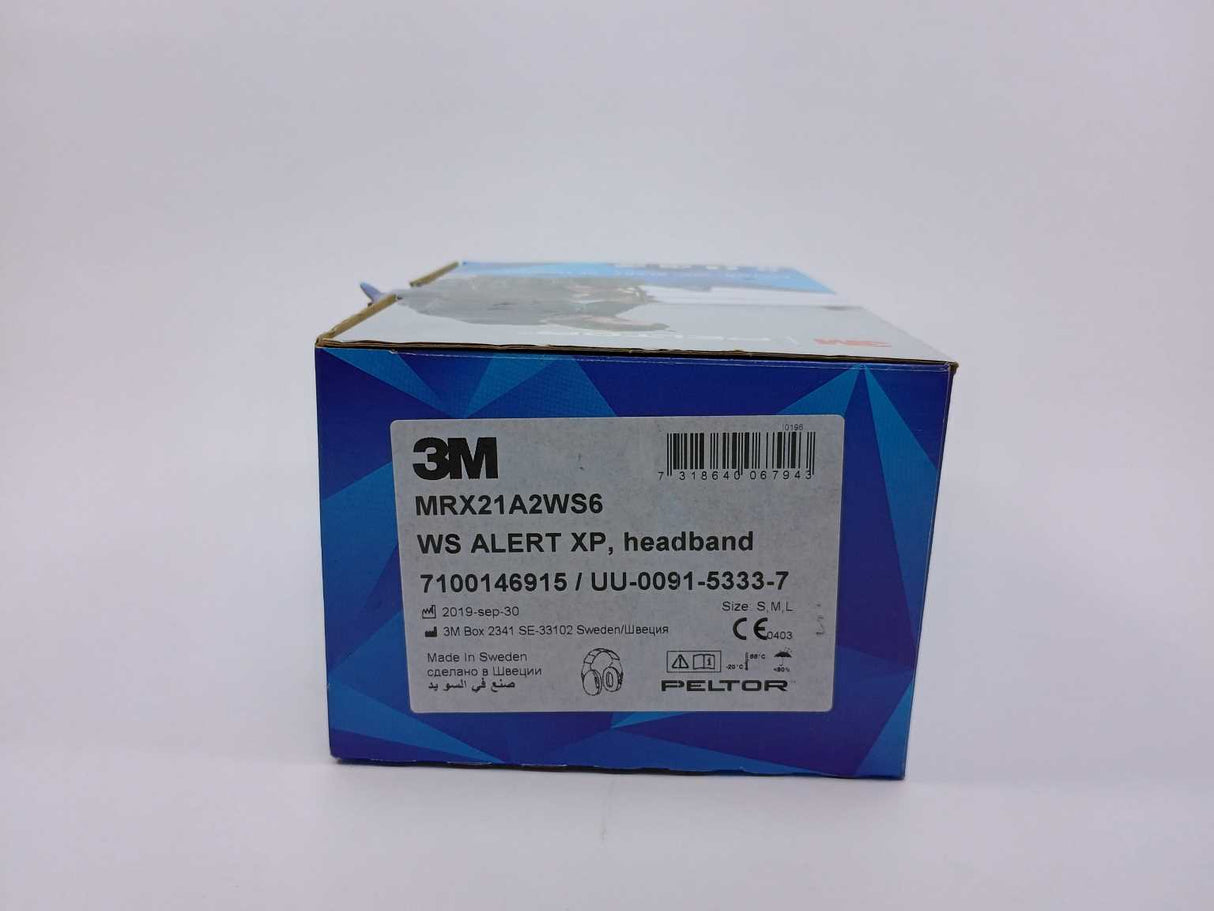 3M MRX21A2WS6 Peltor WS ALERT XP, headband