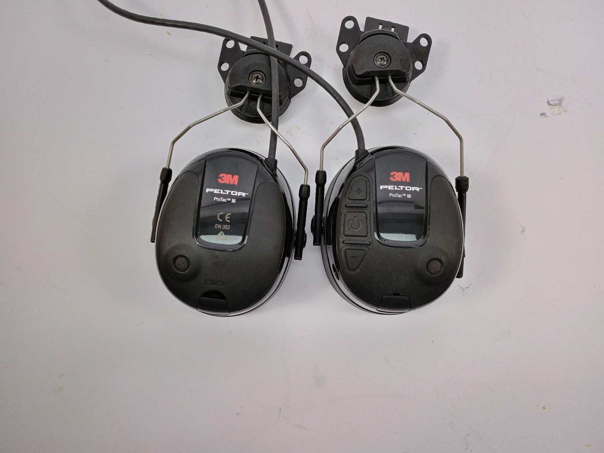 3M Peltor MT13H221P3E ProTac III, Headsets, Helmet Attached