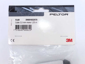 3M FL6H Cable 3,5 mm Mono 1,25m