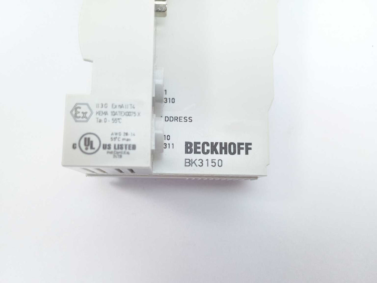 Beckhoff BK3150 PROFIBUS “Compact” Bus Coupler