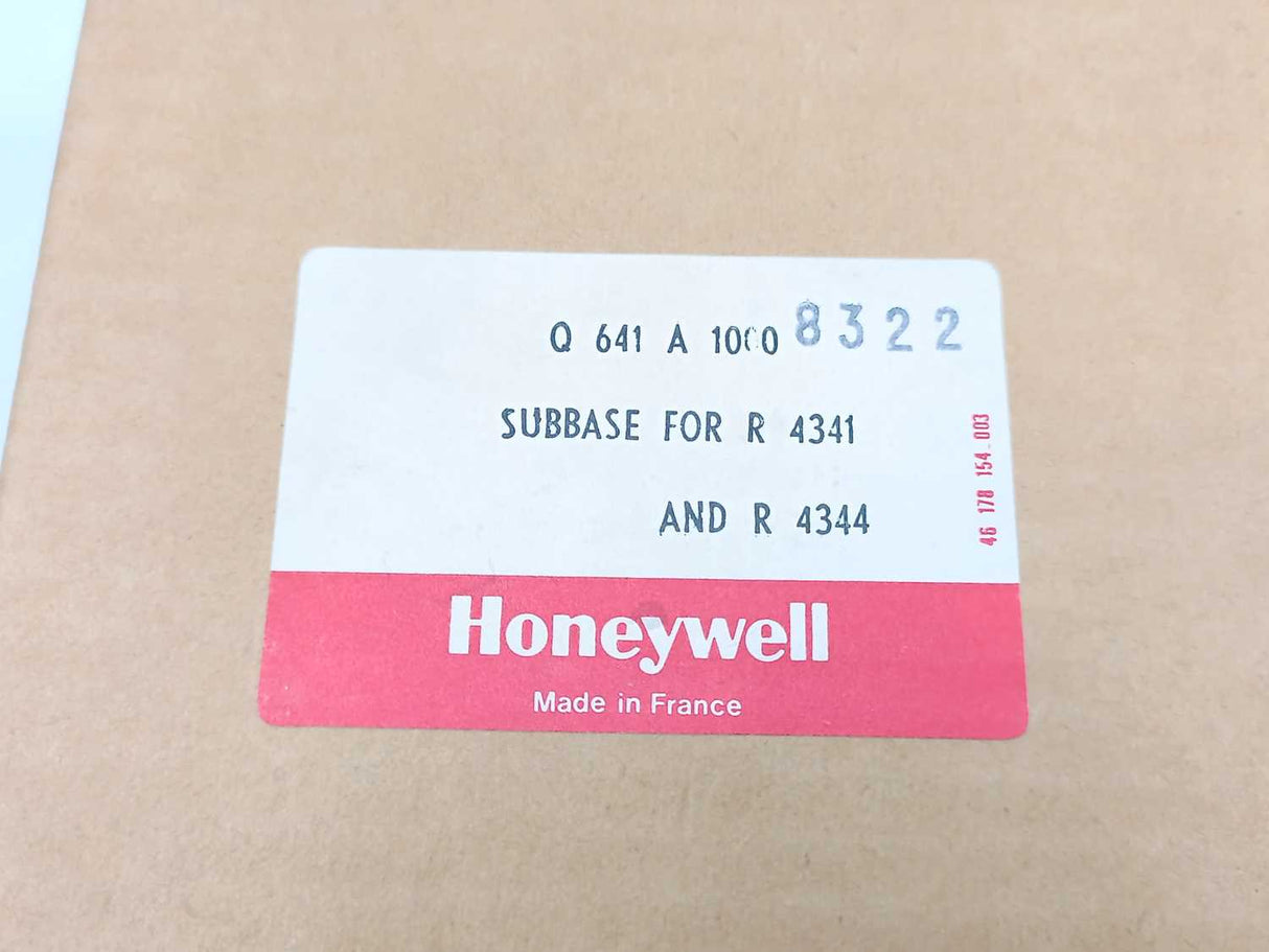 Honeywell R4341A1049 + Subbase FOR R4341