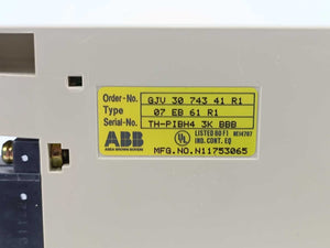 ABB GJV 30 743 41 R1 Binary Input Module 07 EB 61 R1